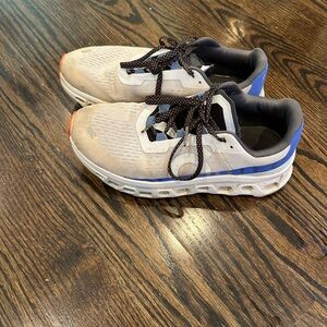 On Running Sneakers in White and Blue